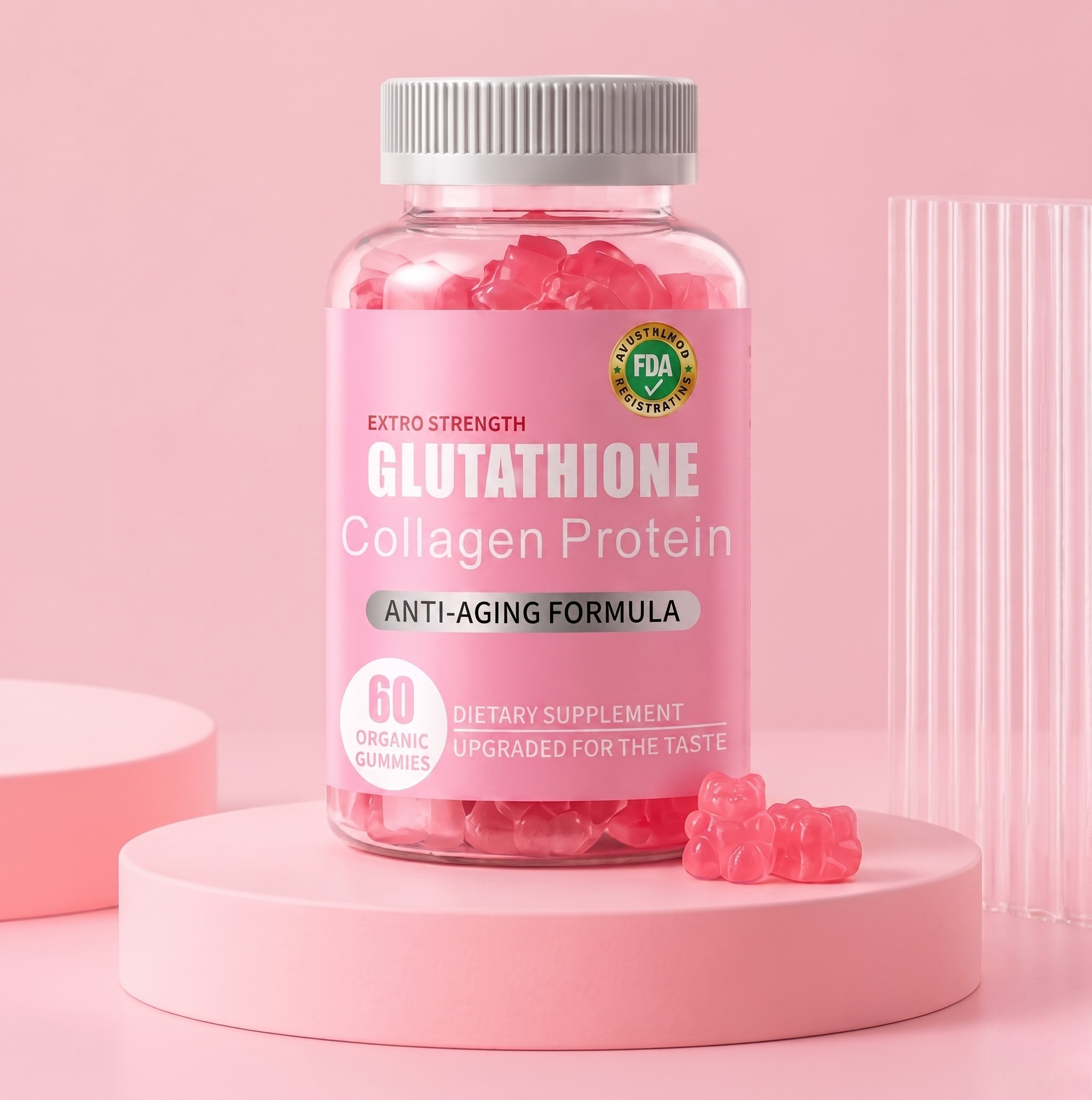 Melato™ Collagen Soft Glutathione Gummies