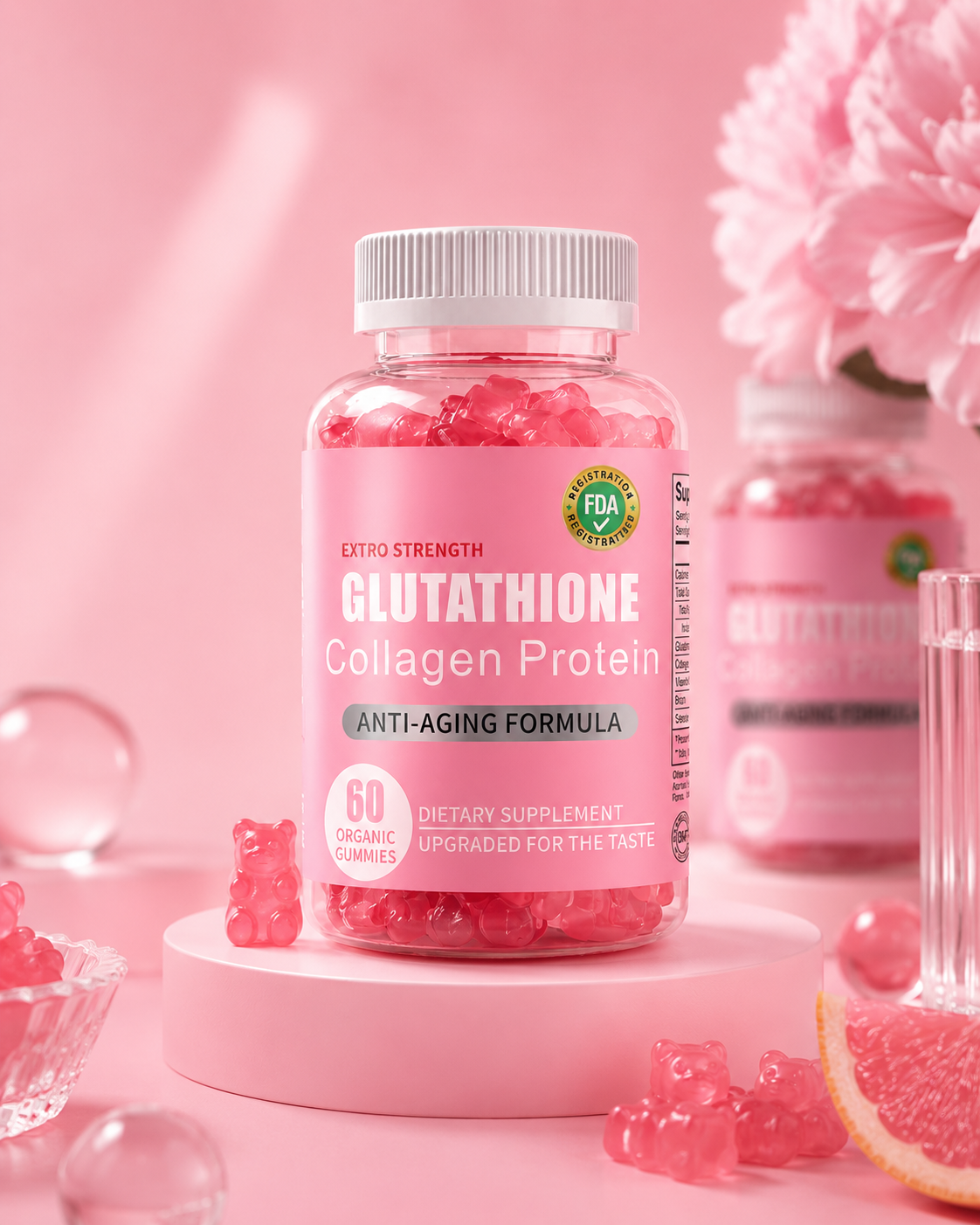 Melato™ Collagen Soft Glutathione Gummies